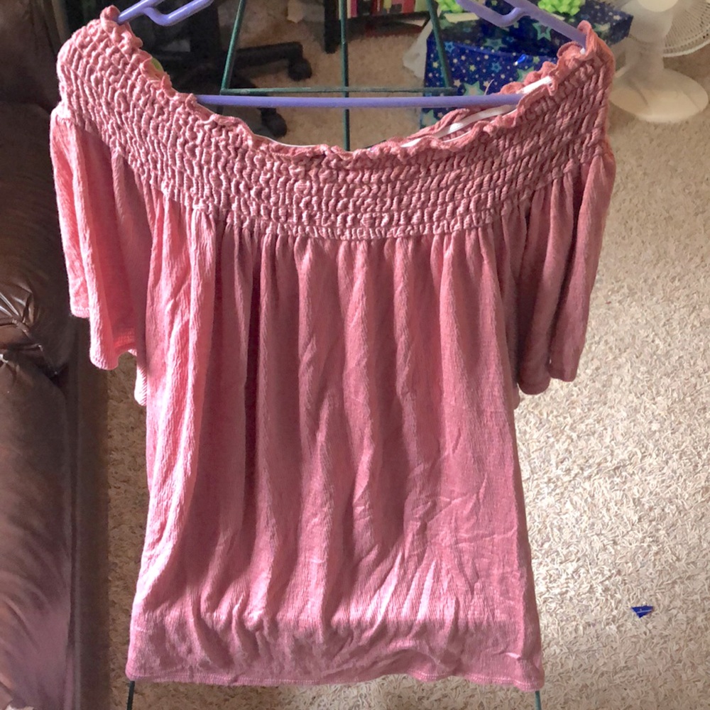 Off the shoulder